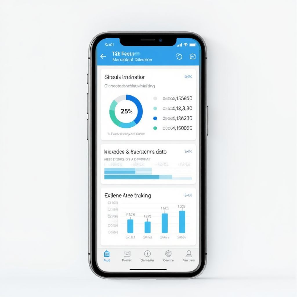 Aplicación de gestión financiera para smartphones